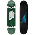 31"x7.5" Skateboard Complete Longboard 7 Layers Maple Decks Double Kick Concave Skateboard Adults Tricks Skateboards Outdoors Teen 4 Wheel Scooter