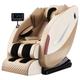 PASPRT Massage Chair, Household Full-body Electric Kneading Massage Chair for The Elderly, LCD Large Screen Control, HIFI Bluetooth, Feet Freely Retractable (yellow)