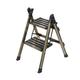 Step Ladder Folding Portable Stool Aluminum Step Stool with Convenient Handgrip Step Stool Multi-Purpose Ladder Telescopic Ladder Multi Position Ladder for Indoor Outdoor Work Stairway Stepl