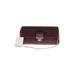 Calvin Klein Leather Shoulder Bag: Burgundy Bags