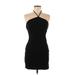 ASOS Casual Dress - Mini: Black Solid Dresses - Women's Size 8