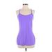 Under Armour Active Tank Top: Purple Activewear - Women's Size 8