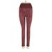 Fabletics Active Pants - Mid/Reg Rise: Burgundy Activewear - Women's Size X-Small