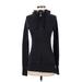 Lululemon Athletica Zip Up Hoodie: Black Tops - Women's Size 2