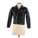 Levi's Faux Leather Jacket: Black Jackets & Outerwear - Women's Size Medium