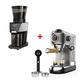 Semi Automatic 20 Bar Coffee Maker Machine by with Milk Steam Frother Wand for Espresso Cappuccino Latte and Mocha Coffee Machines (Color : CM7008 N BCG706, Size : KR)