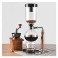 BAFFII 3Cup Siphon Coffee Maker Tea Siphon Pot Vacuum Coffeemaker Glass Type Coffee Machine Filter Coffee Machines