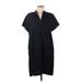 Lands' End Casual Dress - Popover: Black Dresses - Women's Size Medium