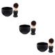 Beaupretty 6 Pcs Beard Care Bowl Brush Face Care Kit Beard Brush Men Suits Shaving Badger Brush Shaving Cup Mens Shaving Brush Shaving Cream Men Mens Suits Cream Suit Hemu Suite Shave Man