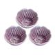 Ceramic Cutlery Salad Bowl Rose Ceramic Dipping Bowls Mini Flower Shape Sauce Dishes Sushi Soy Dipping Bowl Serving Seasoning Dish for Soy Sauce Ketchup BBQ Sauce Set of 3 Small Bowl