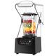 Blender Smoothie Machine, Noise Reduction 2200W 2L Blender and Smoothie Maker, Food Mixer, 2.5MM Blade Ice Crusher with Cover Silent Broken Wall Cooking Machine
