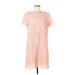 Charming Charlie Casual Dress: Pink Dresses - Women's Size Large