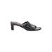 Brighton Sandals: Black Grid Shoes - Women's Size 8