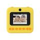 digital camera for kids HUIOP Cute Instant Print Kids Digital Camera 1080P Digital Video Camera Dual Lens 2.4 Inch Screen with Flash Built-in Battery Picture Frames Birthday Festival Gift for Children