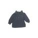 Just One Year by Carter's Sweatshirt: Blue Tops - Size 3 Month