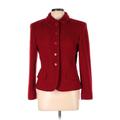 Jones New York Blazer Jacket: Red Jackets & Outerwear - Women's Size 10 Petite