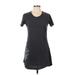 Instant Message Casual Dress: Gray Dresses - Women's Size Large