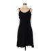Earthbound Trading Co. Casual Dress - Slip dress: Black Dresses - Women's Size Large