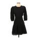 Zara Casual Dress - DropWaist: Black Dresses - Women's Size Small