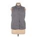 Croft & Barrow Vest: Gray Jackets & Outerwear - Women's Size X-Large