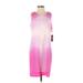 Vince Camuto Casual Dress: Pink Ombre Dresses - New - Women's Size 2