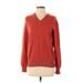 Brooks Brothers Cashmere Pullover Sweater: Orange Sweaters & Sweatshirts - Women's Size Small