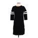 J.Crew Casual Dress - Sweater Dress: Black Dresses - Women's Size 2X-Small
