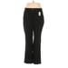 Lane Bryant Dress Pants - High Rise: Black Bottoms - Women's Size 16 Plus