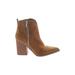 Indigo Rd. Ankle Boots: Brown Shoes - Women's Size 10