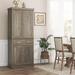 Winston Porter Schebel 71 Kitchen Pantry Wood in Brown | 71 H x 30 W x 15 D in | Wayfair FF38AE3155324F3C9BC0E607F3DACFEB