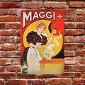 MAGGI-Plaque décorative murale en métal 18/40x30cm 16x12 pouces pour garage bar pub club