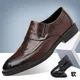 Chaussures d'affaires formelles Oxfords pour hommes chaussures de mariage pour hommes chaussures
