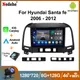 Autoradio Android 12 pour Hyundai Santa Fe 2 2006-2012 Navigation GPS Wifi Lecteur Vidéo 2 Din