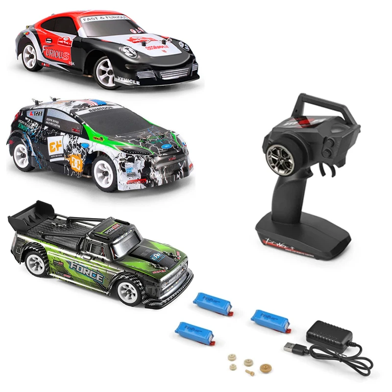 Wltoys-Voiture de course moustique à grande vitesse, 284131 K989 K969 versi30 km par heure, 1/28 2.4GHz, tout-terrain RTR RC, voiture de dérive de rallye, jouet d