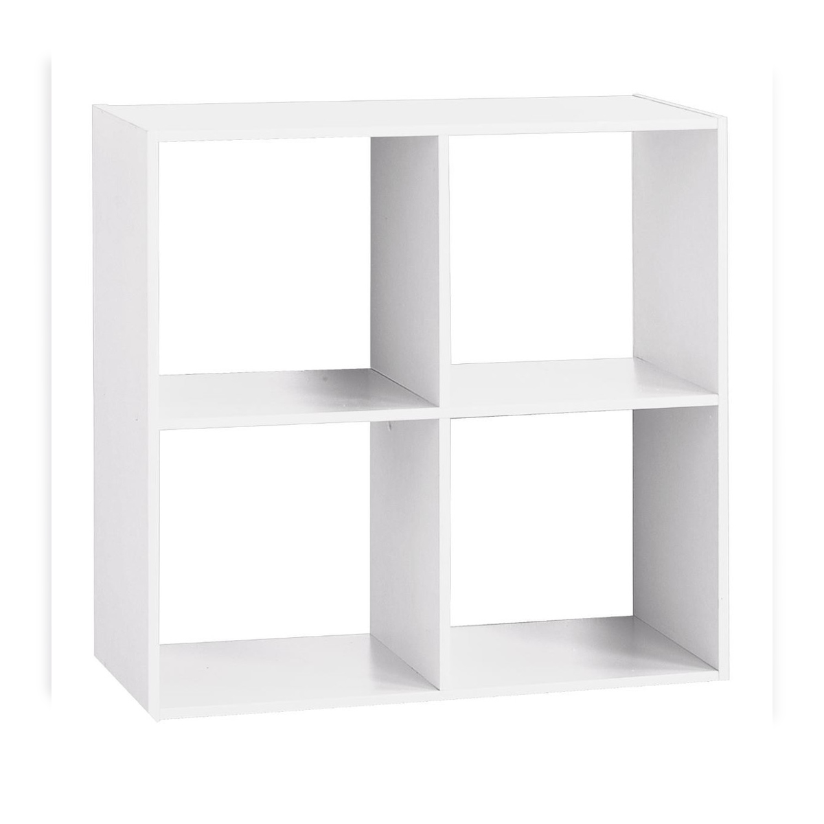 FIVE Holzregal Weiß Farbe Für 4 Organizer Boxen 67.6X32X67.6Cm. Image