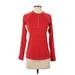 Athleta Track Jacket: Red Jackets & Outerwear - Women's Size Small