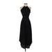 Ramy Brook Cocktail Dress - Midi: Black Dresses - Women's Size 0