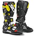 Sidi Crossfire 3 Motocross Boots, black-yellow, Size 49