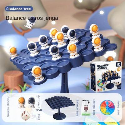 Balance Astronaut Desktop Game, Astronaut Balance Tree Puzzle Parent-child Interaction Children's Toys, Christmas, Halloween, Thanksgiving Gift