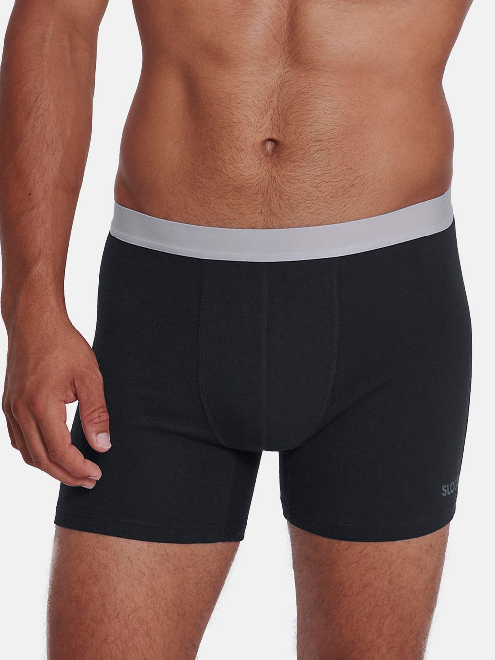 sloggi Long Short Herren schwarz, L Image