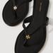 Tory Burch Women's Classic Flip Flop - Perfect Black - Black