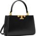 Tory Burch Women's Mini Eleanor Satchel - Black - Black