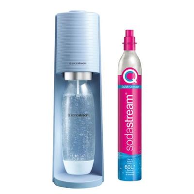 Sodastream - Wassersprudler + 1 l flasche + 1 zylinder – pastellblau 1012811333 Image