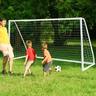 Costway - 365 x 182 cm Fußballtor, Fussballtore für Garten Kinder, Fußballtor mit hochfestem Netz &