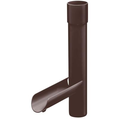 Regensammler für Fallrohr, pvc Wasserklappe für Regenfallrohr, Dachrinnenzubehör, Made in Germany Image