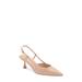 Kitten Heel Slingback Pointed Toe Pump