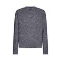 Long Sleeved V-neck Knitted Jumper