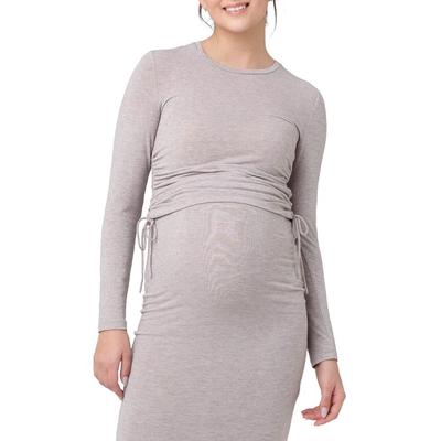 Amber Ruched Long Sleeve Maternity Top