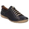 Schnürschuh JOSEF SEIBEL "Fergey 56", Damen, Gr. 43, schwarz, Leder, sportlich, Schuhe, Freizeitschuh, Halbschuh, Schnürschuh mit herausnehmbarer Innensohle