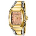 Renewed Invicta Gladiator Reserve Swiss Ronda 505 Caliber Women's Watch - 37.1mm Gold Steel (AIC-41958)